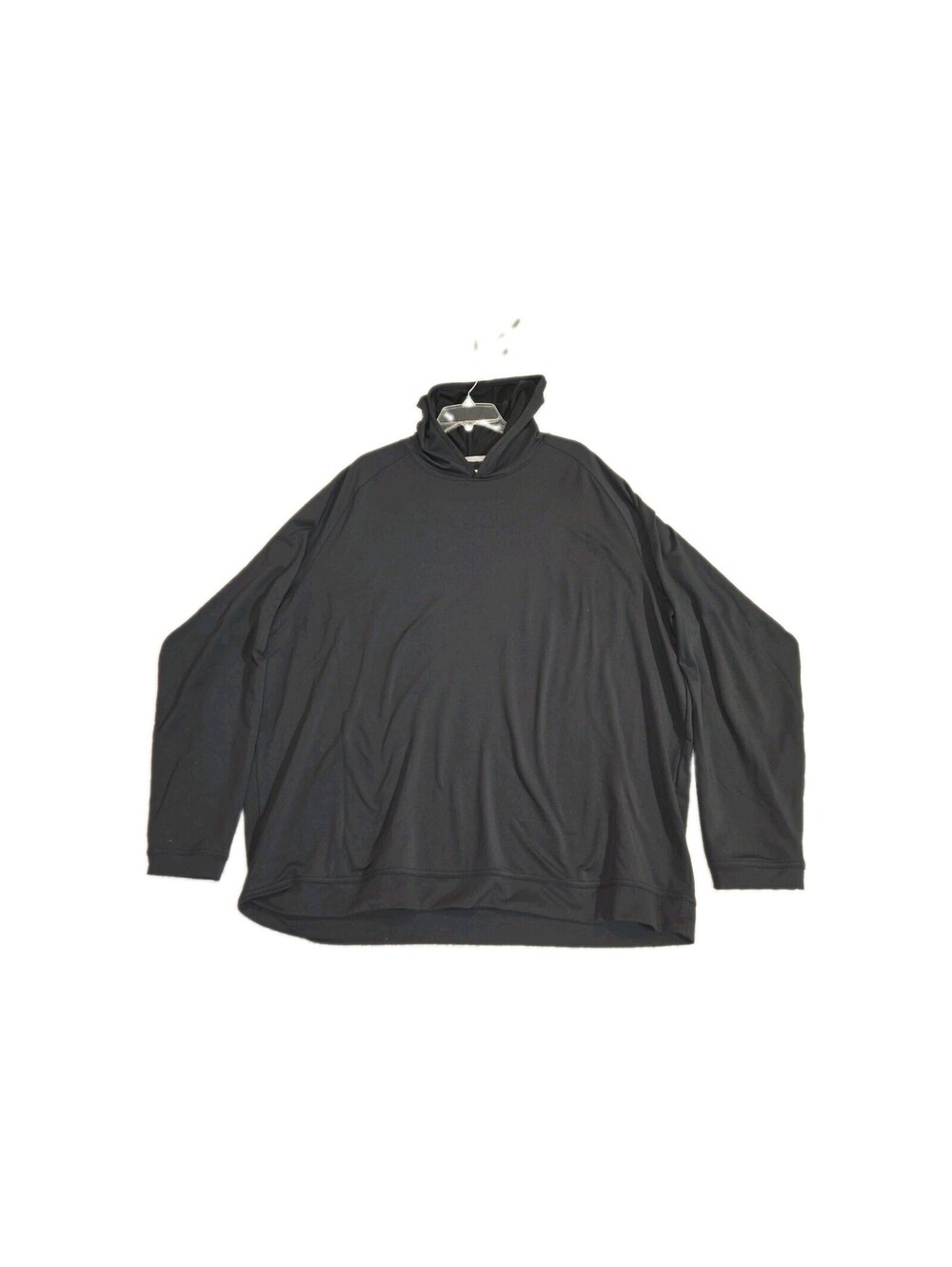 Peter Millar Athletic Shirt Hooded XXXL Lightweight Black Long Sleeve Gorp Core